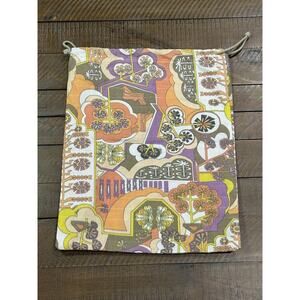 TRINA TURK Cloth Dust Bag 11" x 14" Shoe Handbag Storage Logo Drawstring Pull